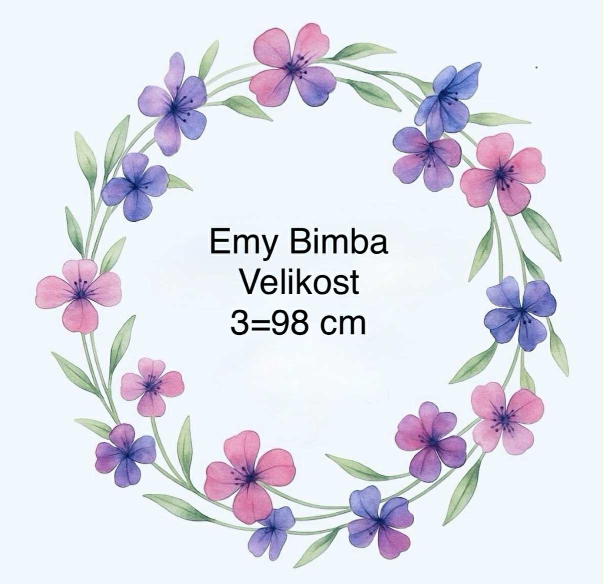 Emy ,Alvada 3 -98 cm